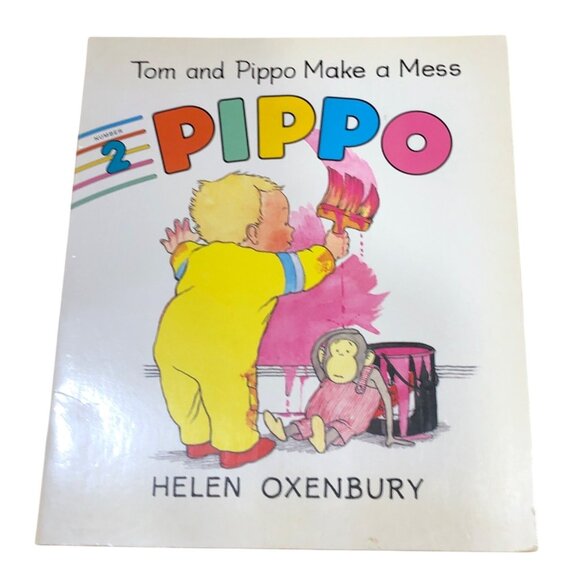 Tom And Pippo Make A Mess Picture Book By Helen Oxenbury Discovery Toys Paperbac - Picture 1 of 4
